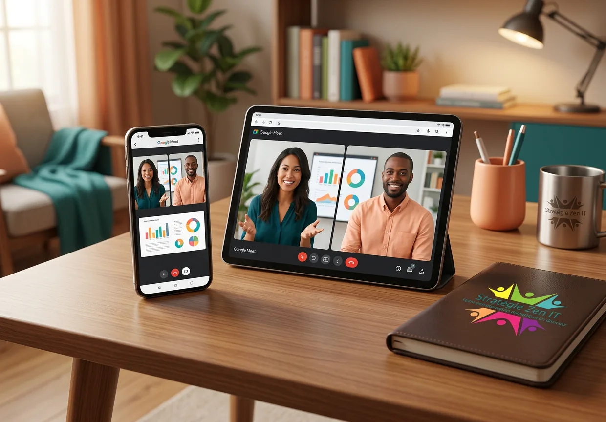 Ajoutez un co-présentateur dans Google Meet en un seul clic grâce à Gemini