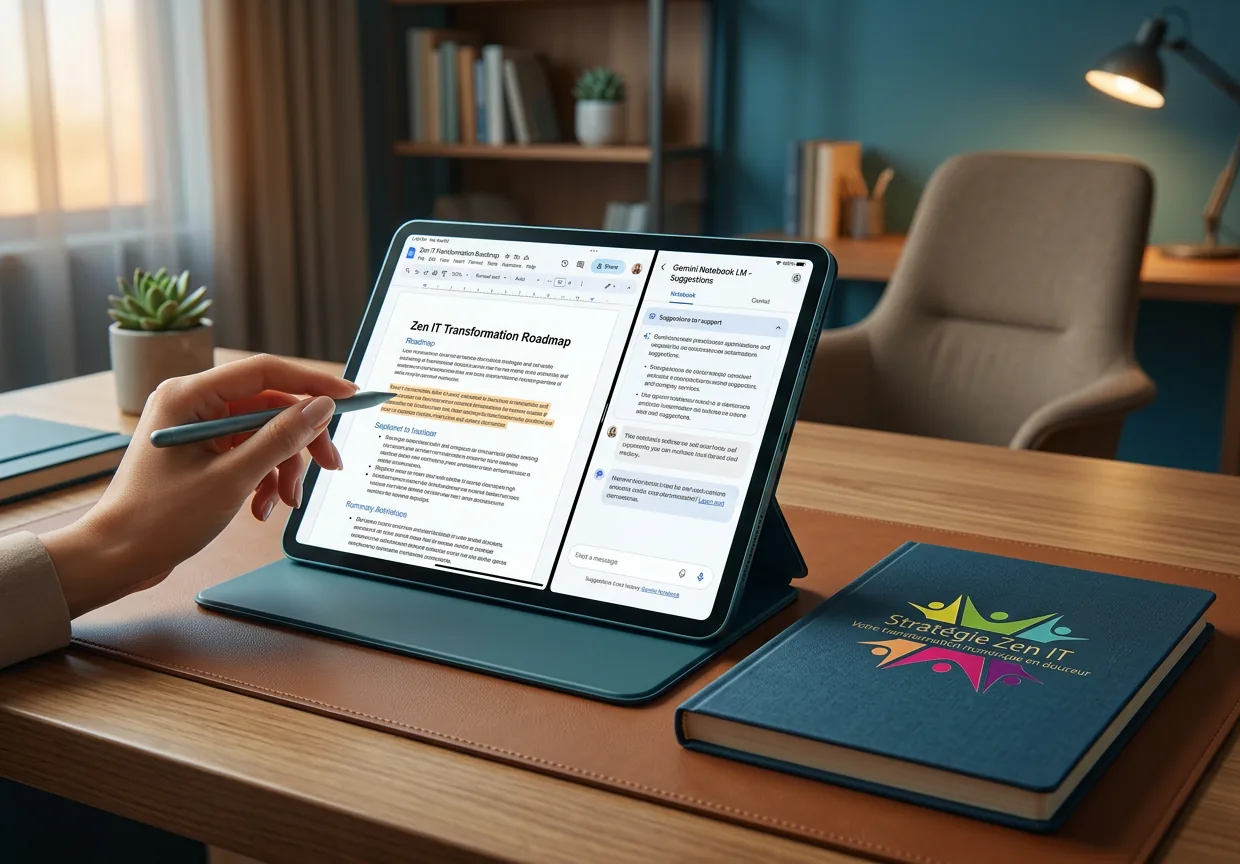 Ancrez vos rédactions dans Google Docs grâce à vos sources de recherche Gemini Notebook
