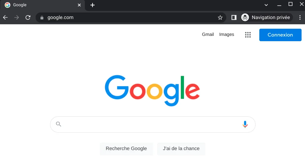google.com-bouton connexion