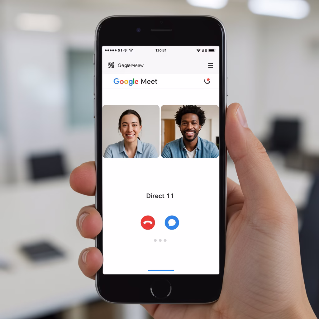 Besoin d'un appel rapide ? Google Meet simplifie enfin les conversations 1:1 sur mobile !