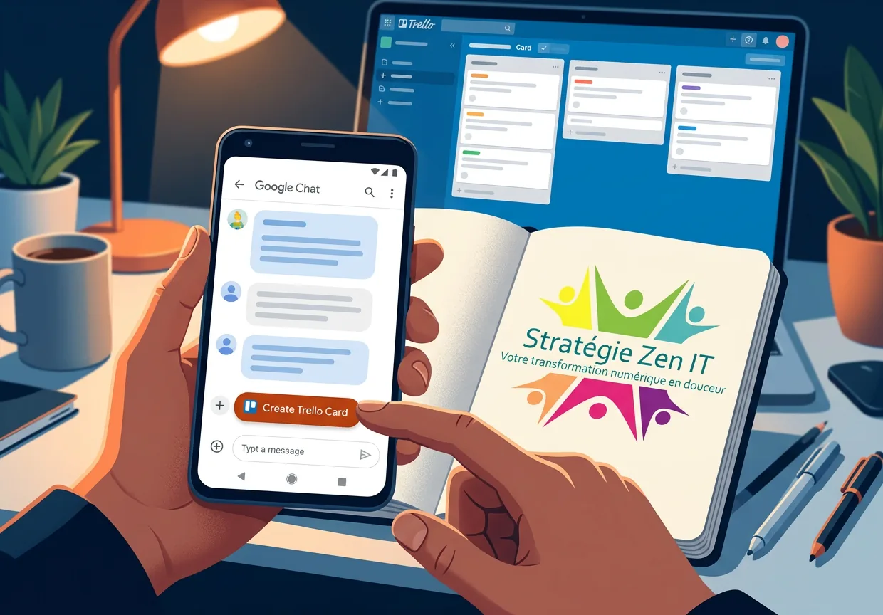 Comment créer des cartes Trello directement depuis vos messages Google Chat et Gmail