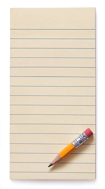 Liste avec crayon