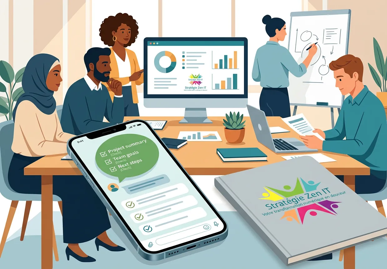 Comment les nouveaux récapitulatifs de réunion dans Google Chat transforment votre suivi d'actions