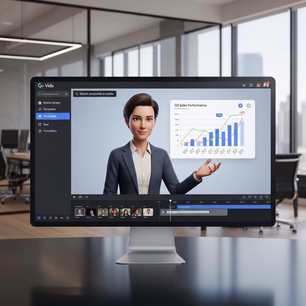 Créer des vidéos pro sans caméra ? Google Vids et Veo changent la donne