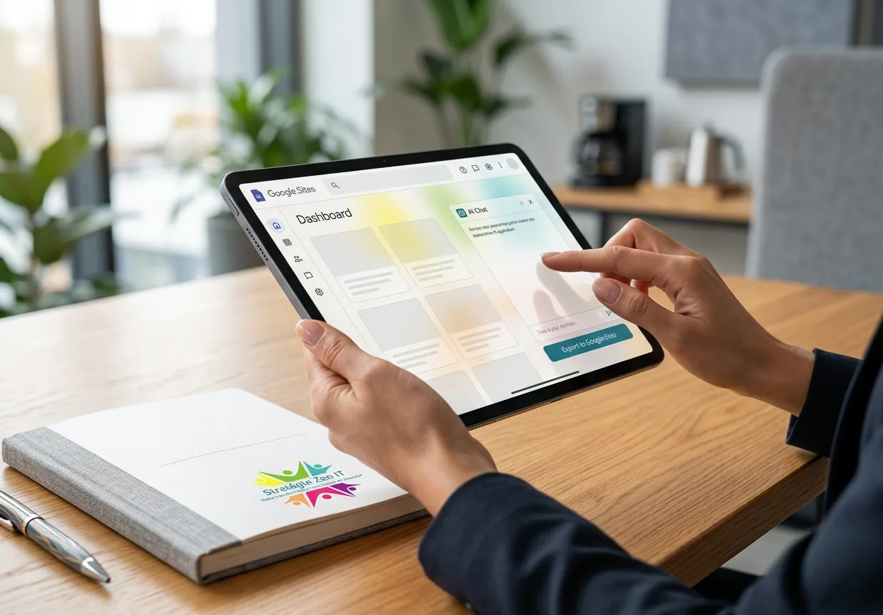 Créez et publiez vos applications Gemini sur Google Sites en un clic