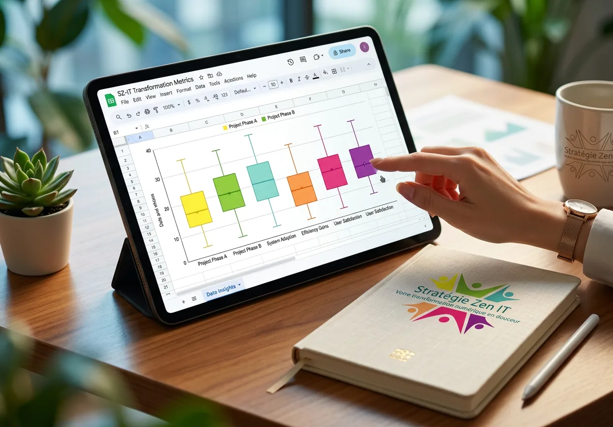 Des boîtes à moustaches natives dans Google Sheets pour simplifier vos analyses de données