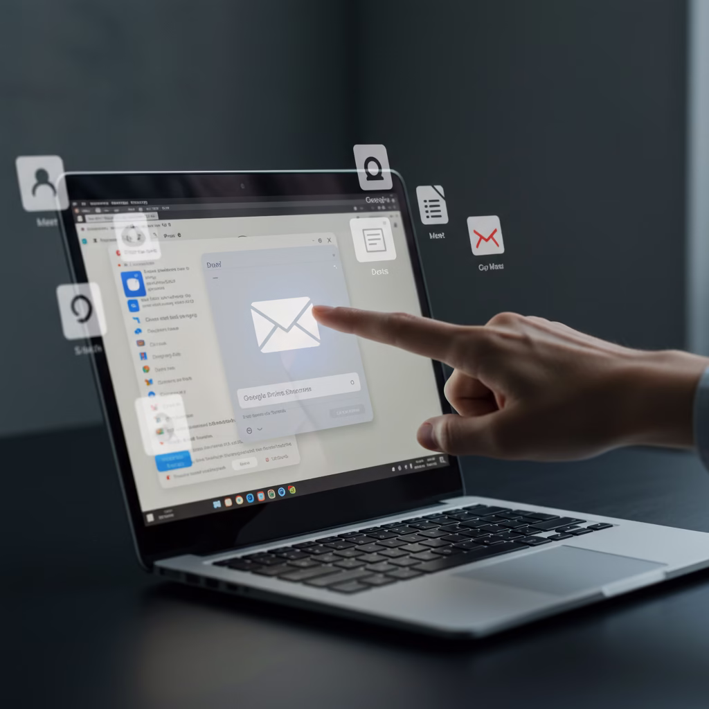 Envoyer des mails depuis Drive, contrôler Meet : les nouveautés Google Workspace qui facilitent votre travail