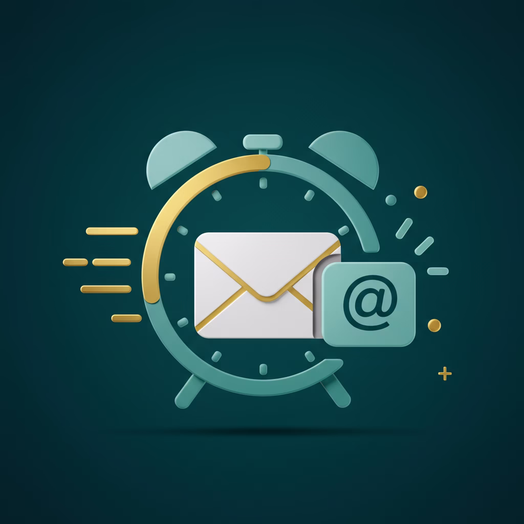 Envoyer un email au bon moment : l'astuce insoupçonnée pour booster vos réponses