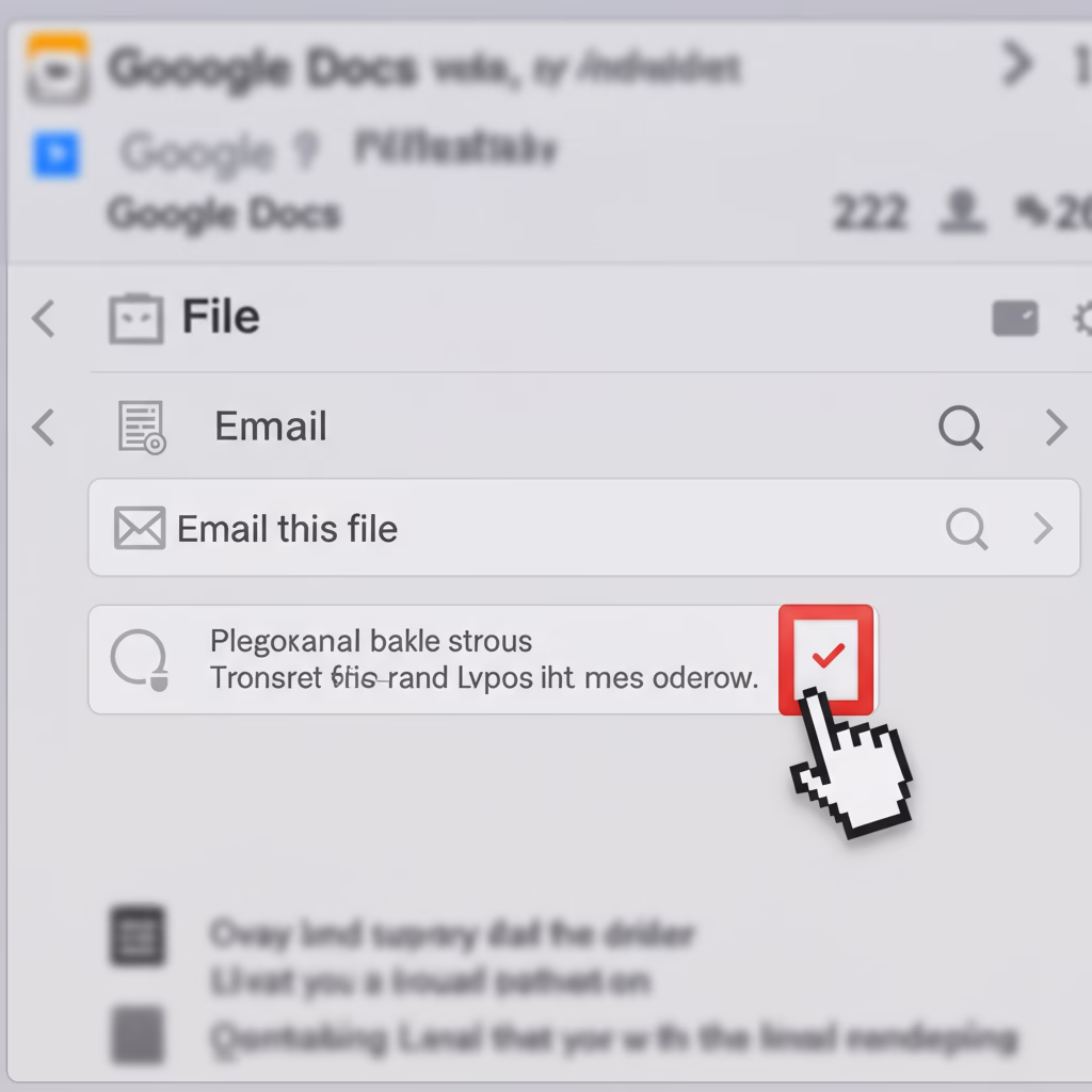 Envoyer vos documents Google Docs en PDF par email en un clic : l'astuce qui va vous faire gagner du temps