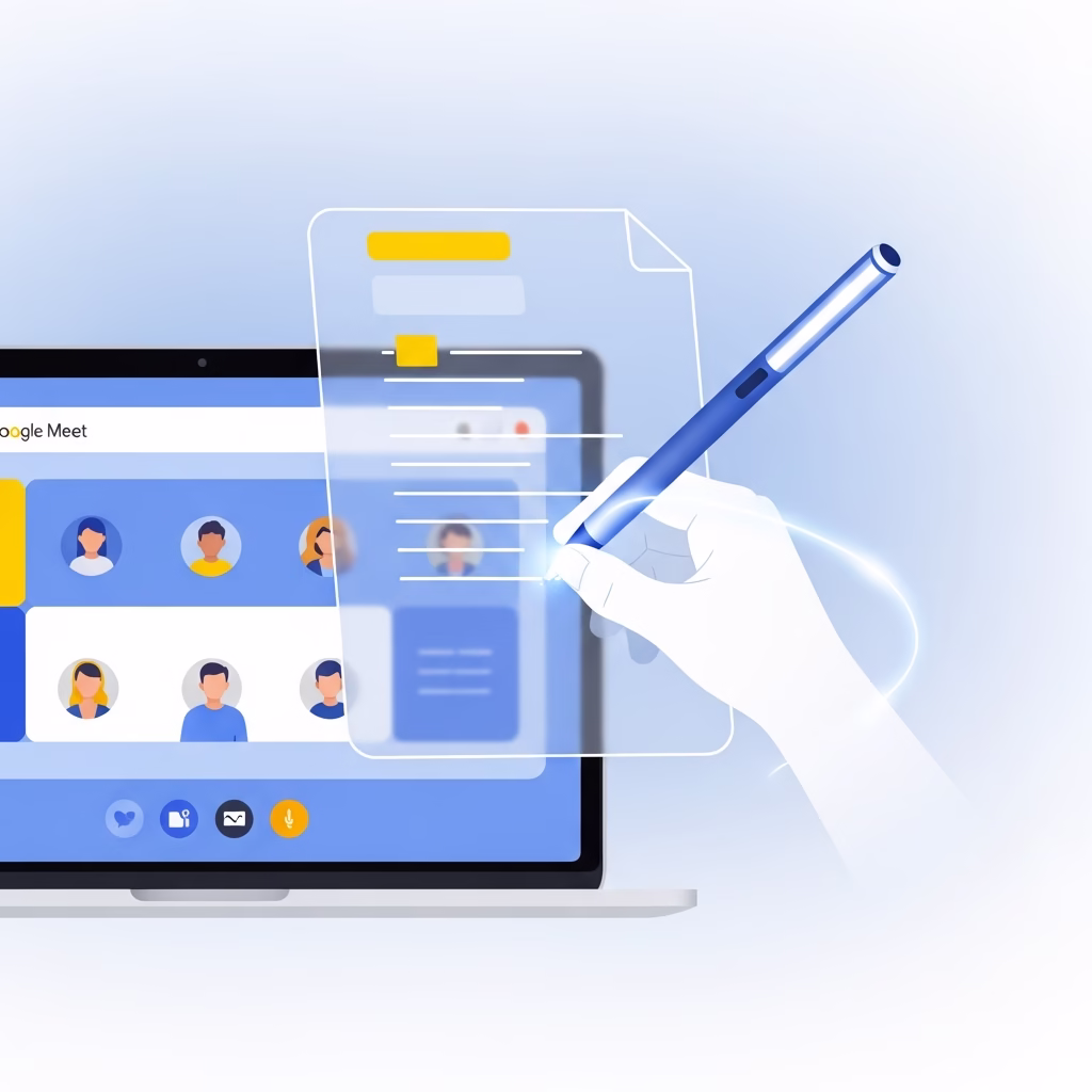 Fini la prise de notes : l'IA de Google Meet s'automatise enfin