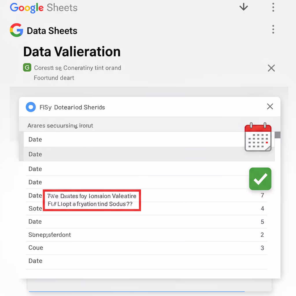 Fini les dates farfelues : validez automatiquement vos saisies dans Google Sheets