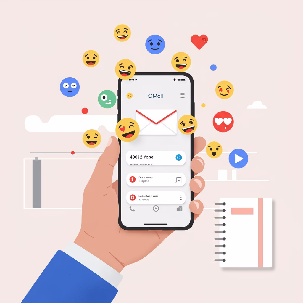 Fini les mails froids ! Les réactions par emoji débarquent dans Gmail, et d'autres outils Google se transforment