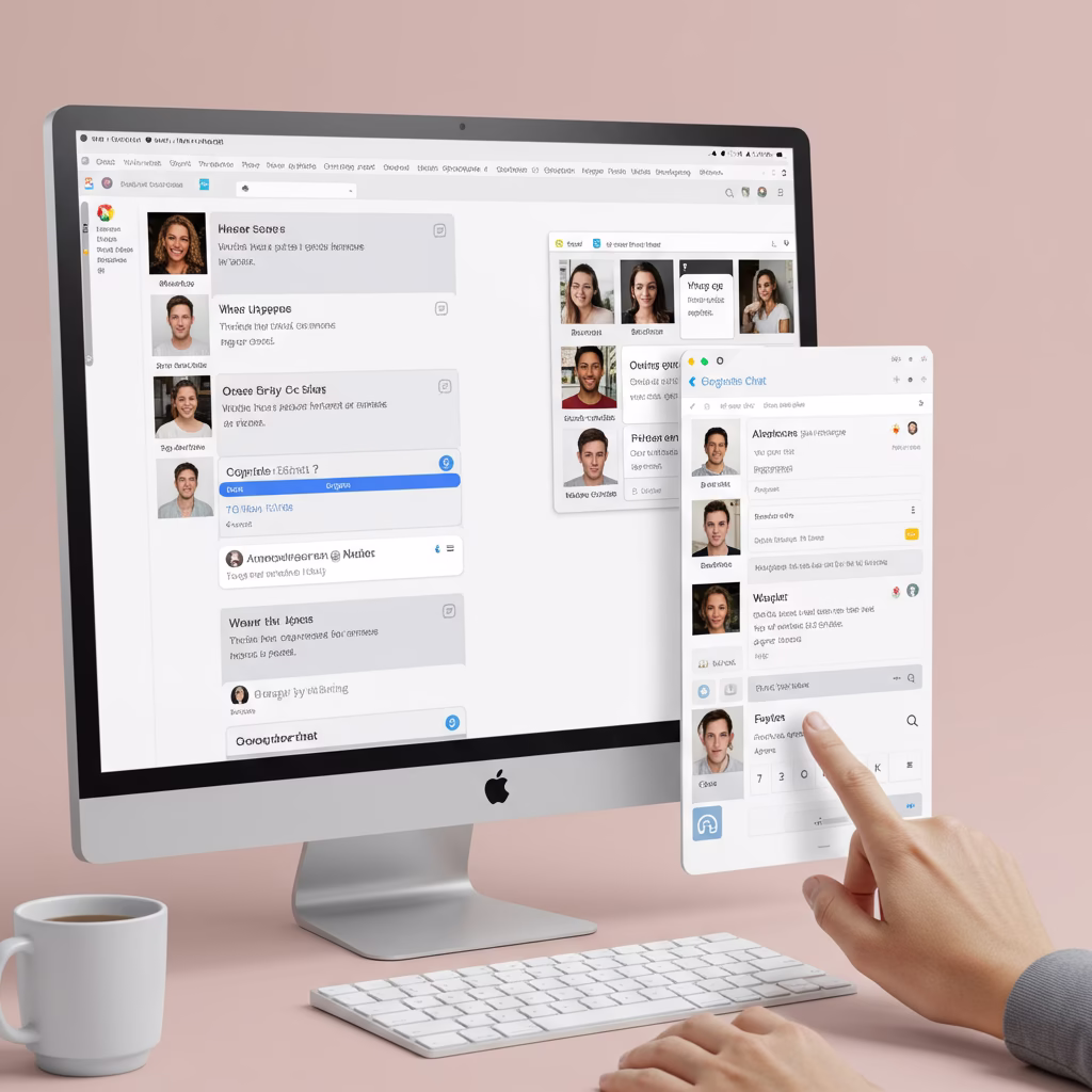 Gagnez du temps sur Google Chat : une nouvelle façon de répondre sans quitter l'accueil