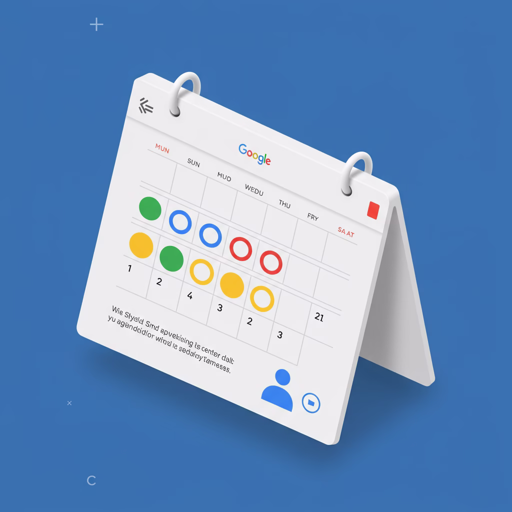 Gagnez du temps : vos clients réservent leurs rendez-vous directement via Google Agenda