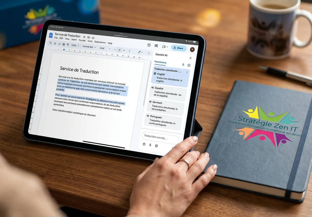 Gemini dans Google Docs s'ouvre à onze nouvelles langues