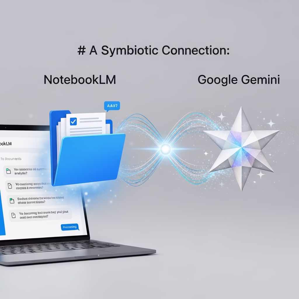 Gemini et NotebookLM fusionnent : votre IA devient enfin experte de vos dossiers