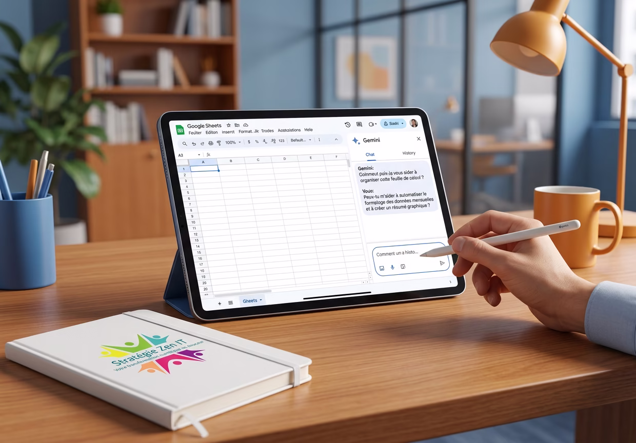 Gemini parle enfin français dans Google Sheets pour booster vos feuilles de calcul