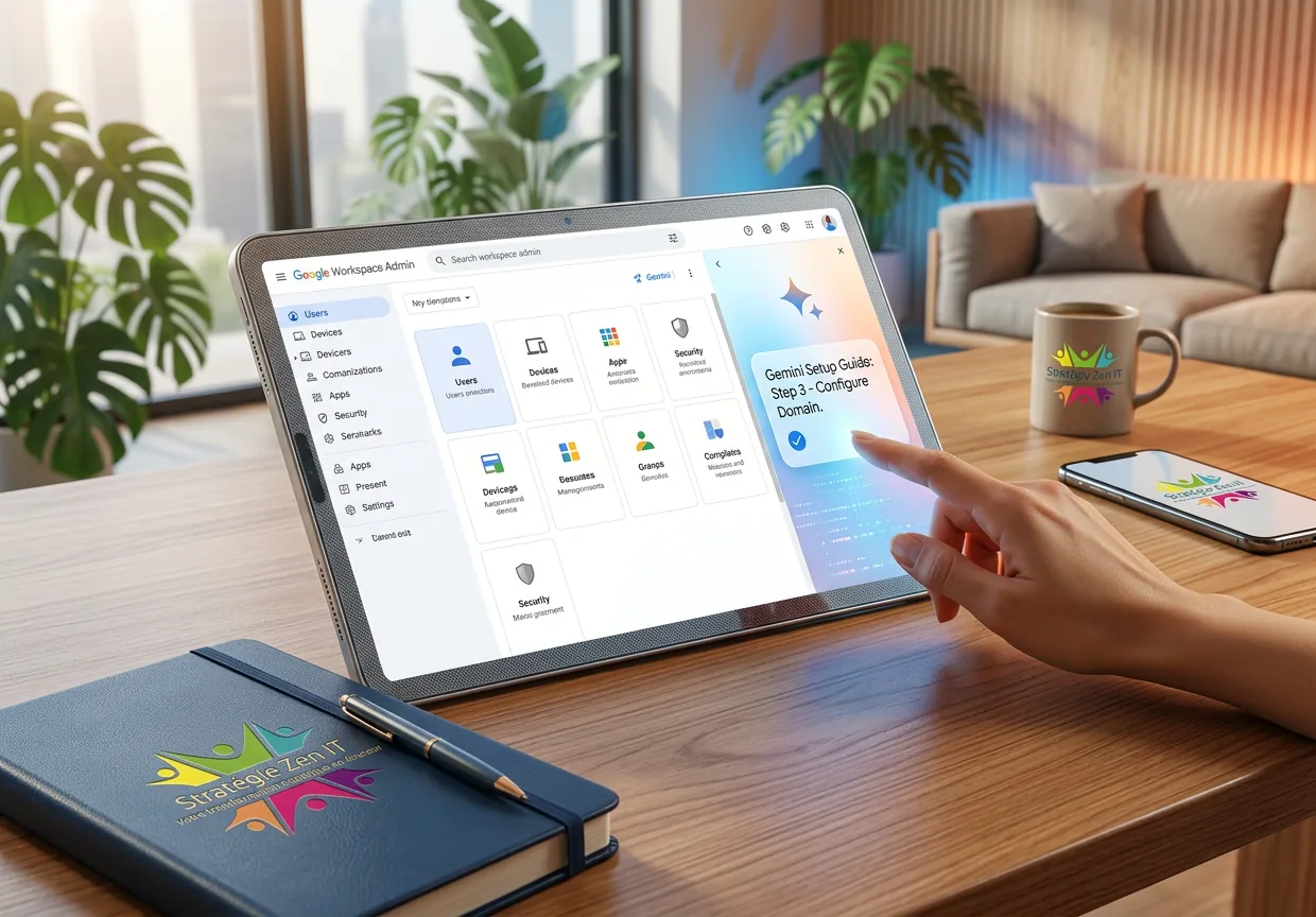 Gemini s'invite dans la console d'administration Google Workspace avec Admin Assist