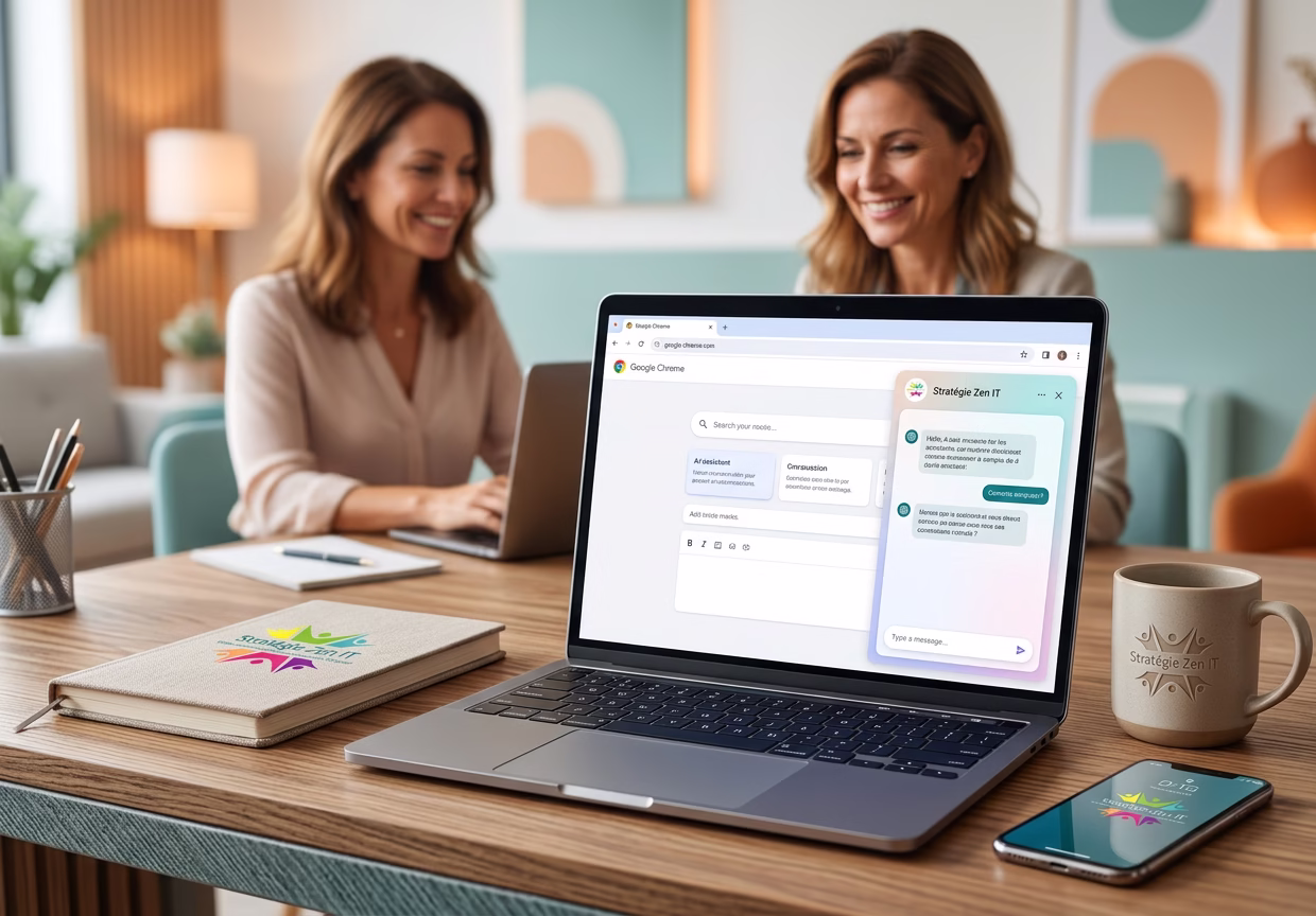 Gemini s'intègre directement dans Chrome pour booster votre productivité au quotidien