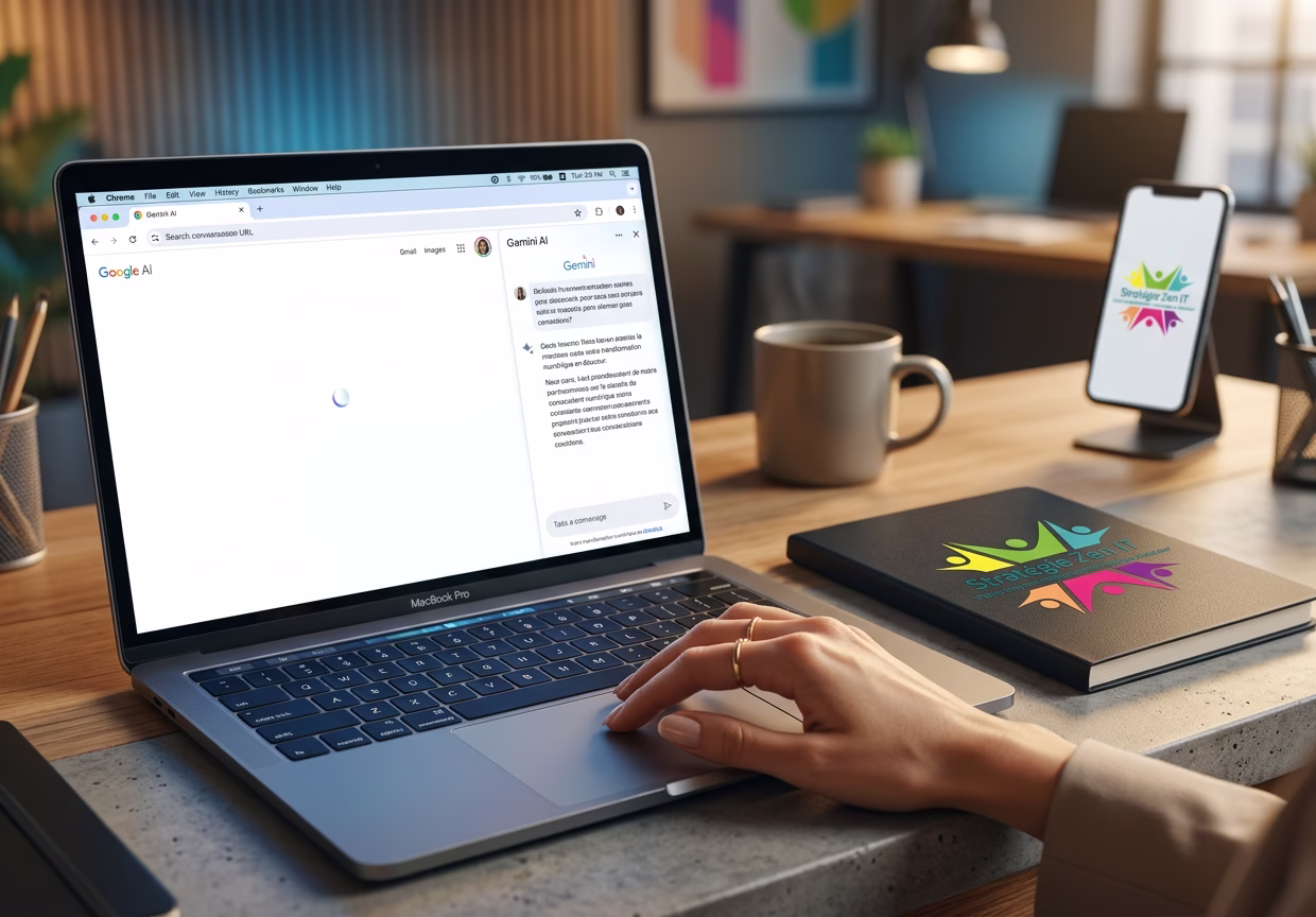 Gemini s'intègre directement dans Chrome pour de nouvelles régions et langues