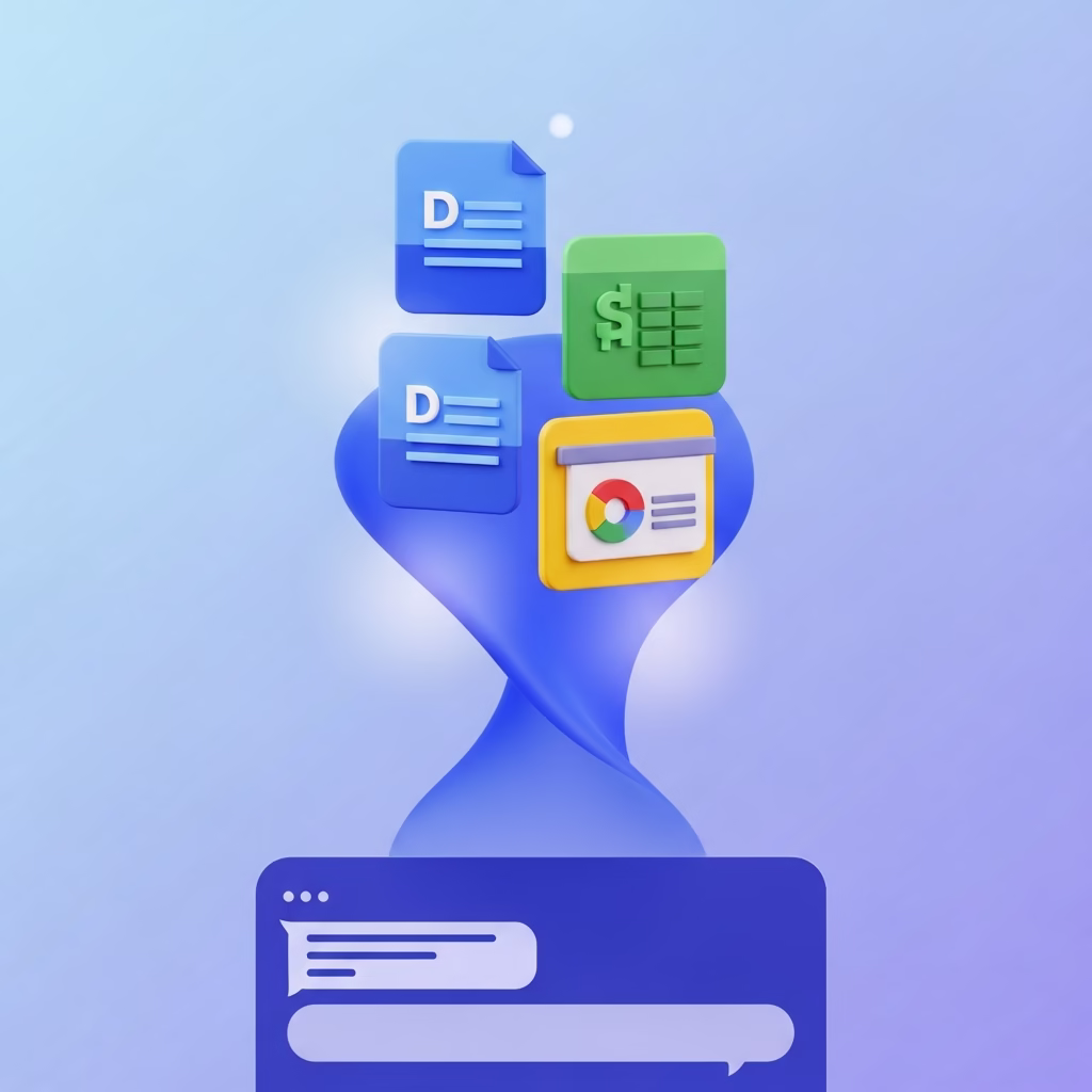 G&eacute;n&eacute;ration automatique de fichiers avec Gemini dans Google Workspace