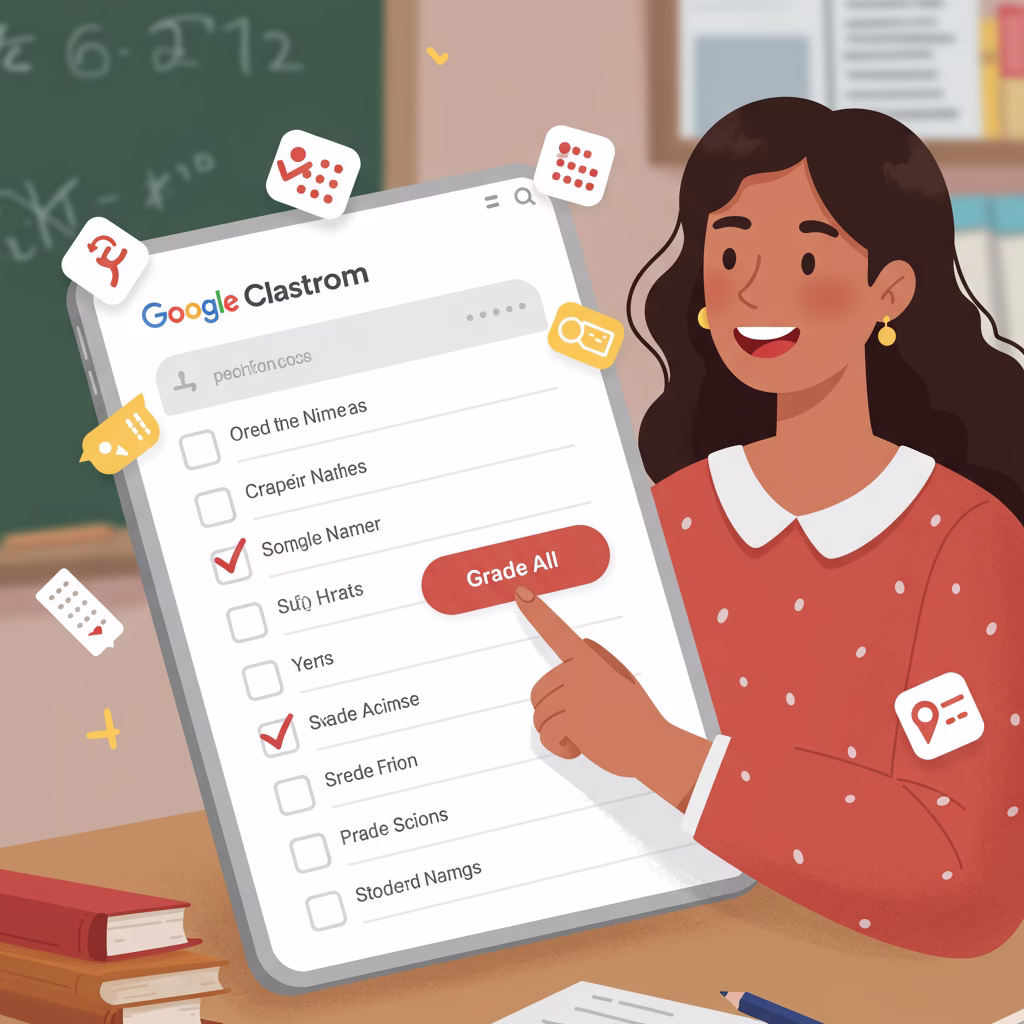 Google Classroom : La nouvelle fonction qui va révolutionner vos notes et vous faire gagner un temps fou !