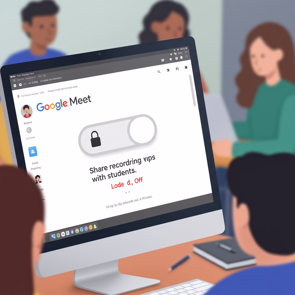 Google Meet : prenez le contrôle de la confidentialité de vos enregistrements de cours !