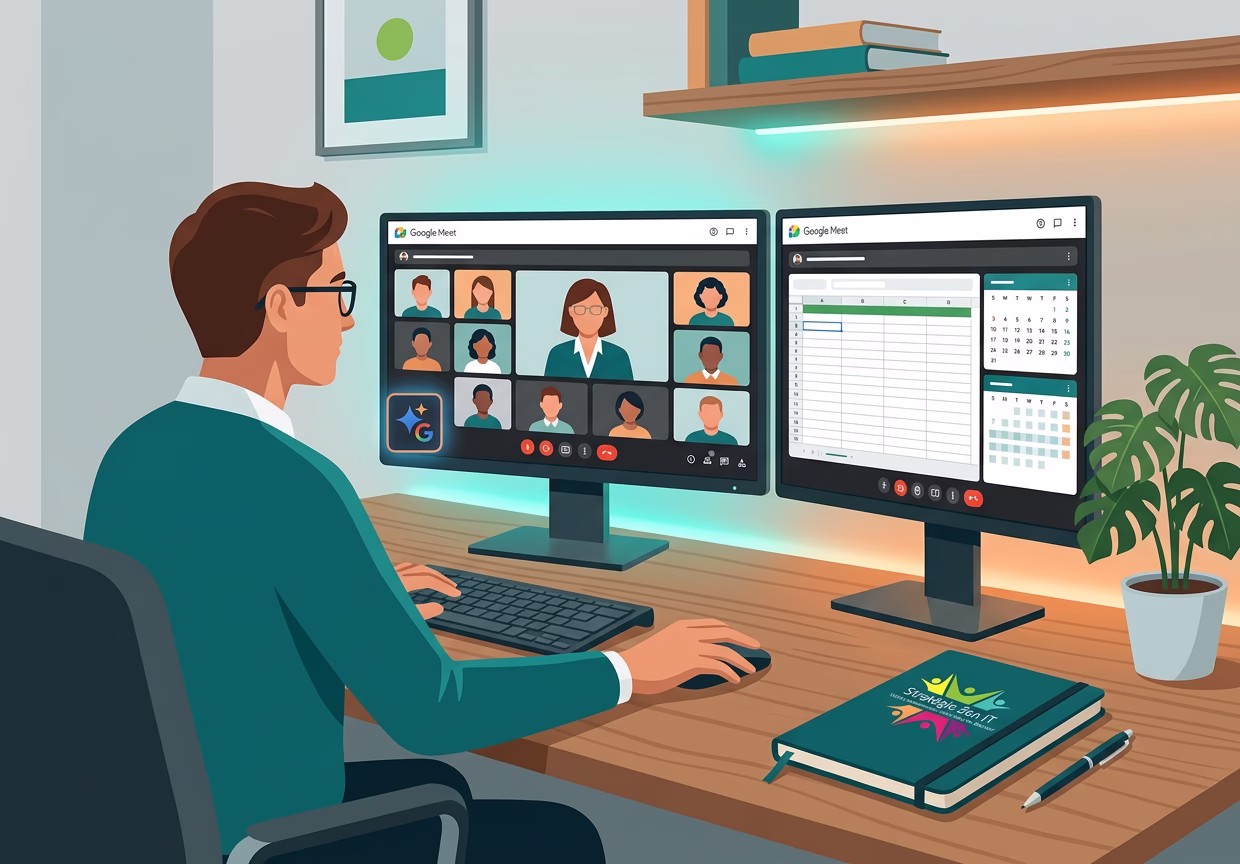 Google Meet repense l'accès à Gemini pour simplifier vos réunions