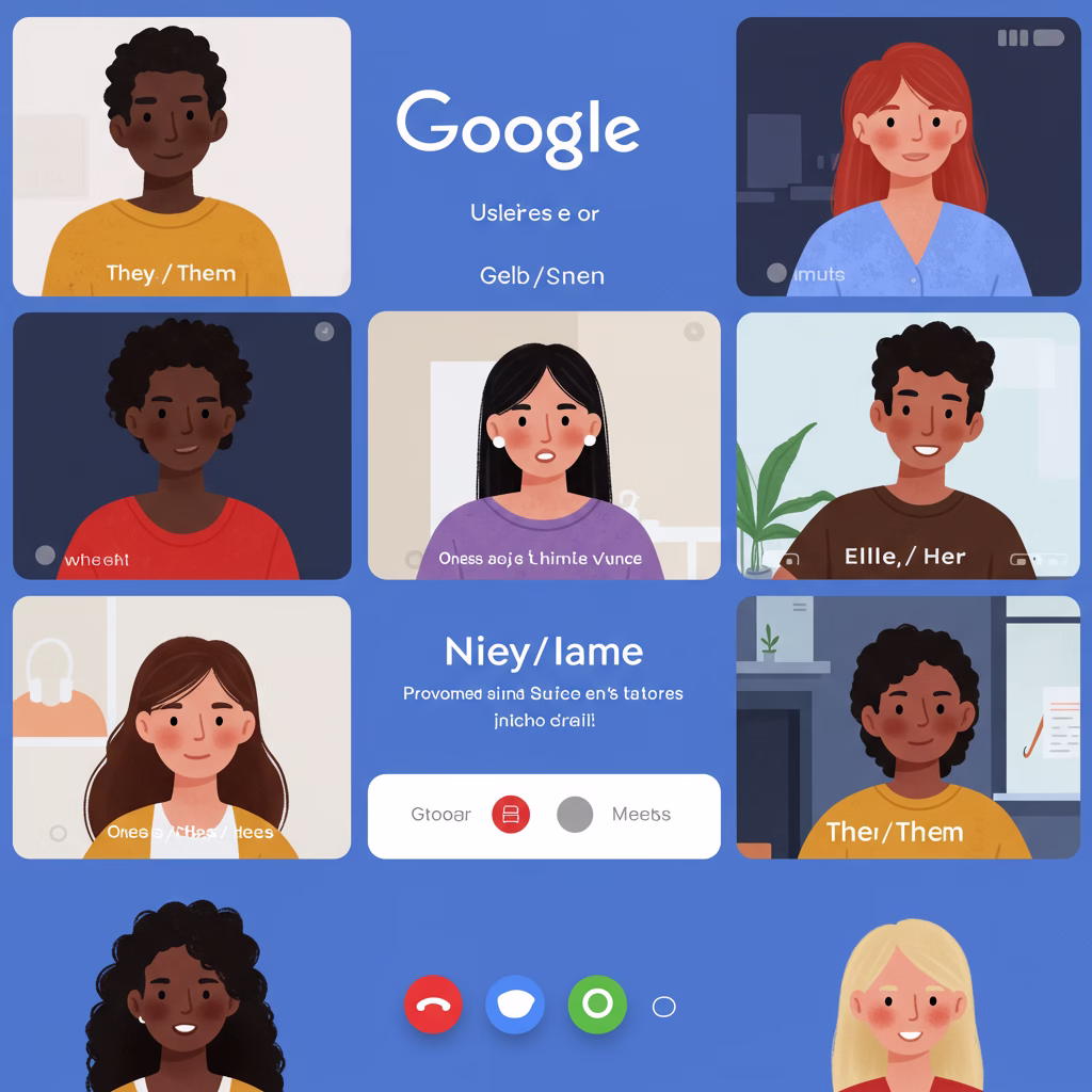 Google Meet : vos pronoms enfin visibles, voici comment les activer !