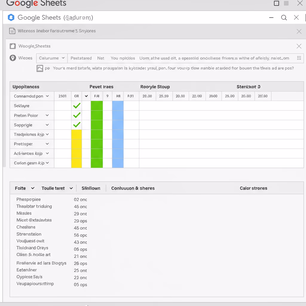 Google Sheets : l'astuce pour maîtriser la mise en forme conditionnelle avancée