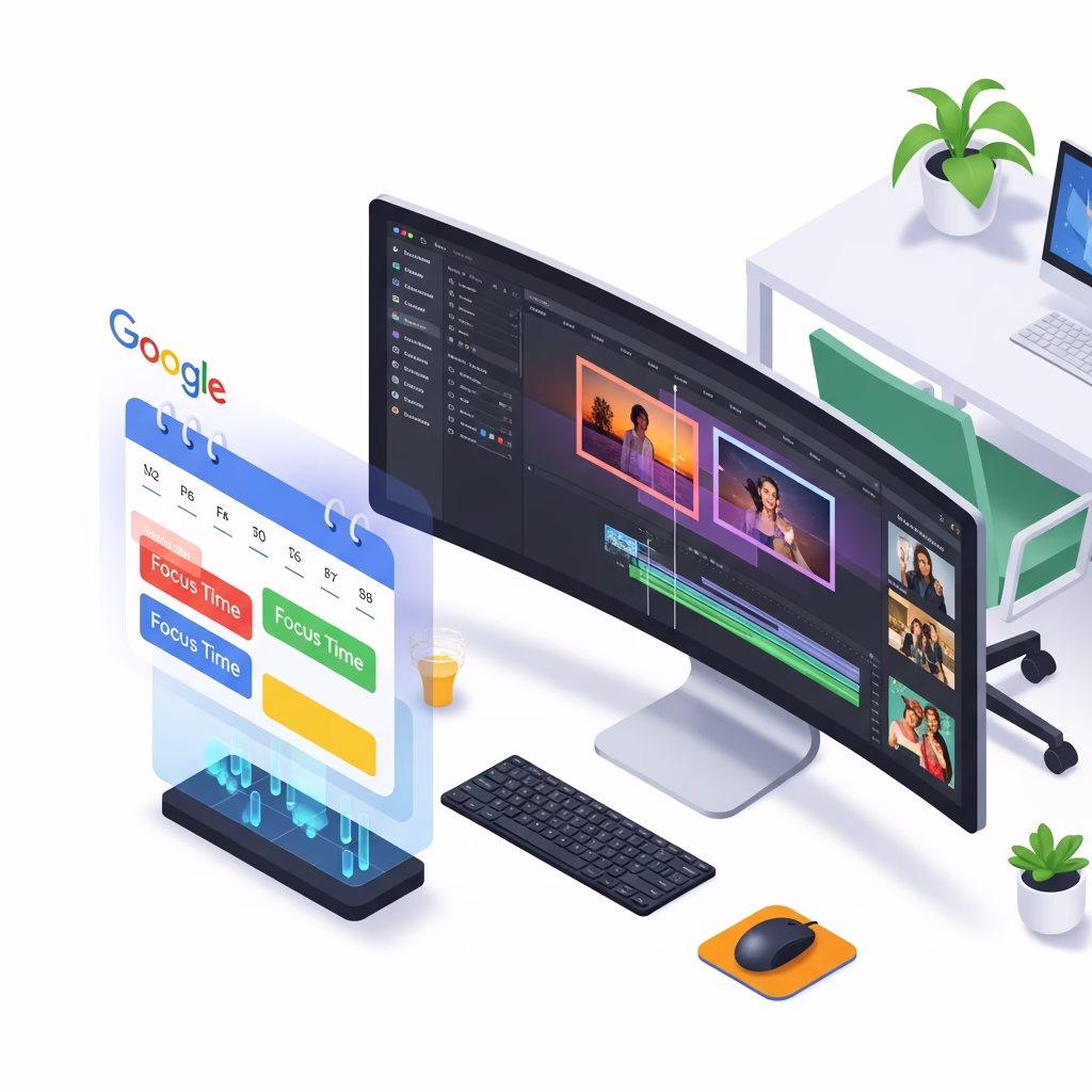 Google Workspace : boostez votre créativité vidéo et domptez votre agenda