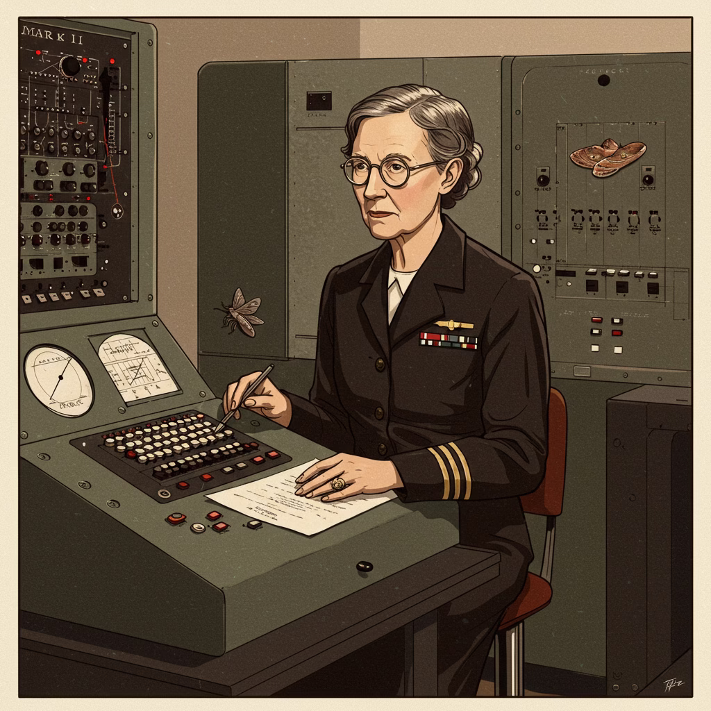 Grace Hopper : la pionnière qui a donné son nom au "bug" informatique et révolutionné le code