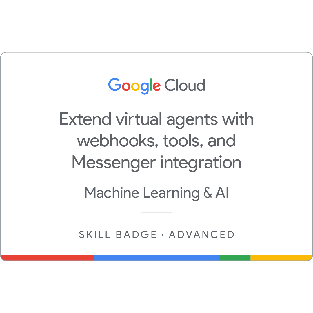 Earn This Badge Extend Virtual Agent With Webhooks Tools and Messenger Integration