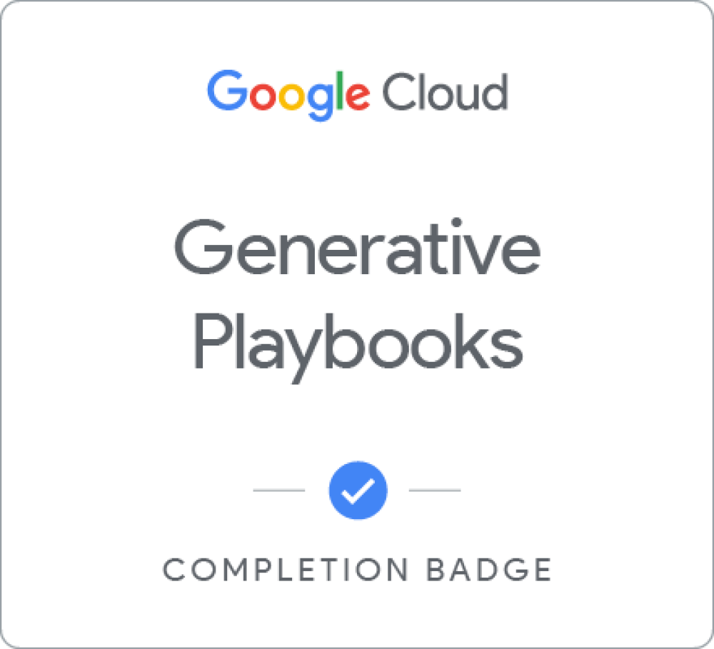 Generative Playbooks