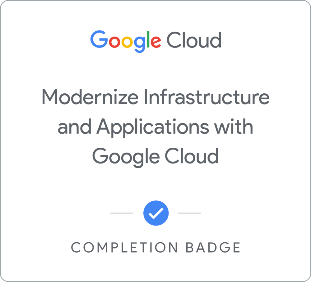 Moderniser L Infrastructure Et Les Applications Avec Google Cloud