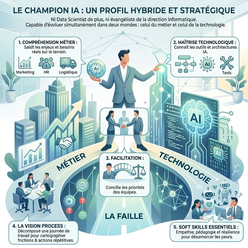 Le profil du Champion IA
