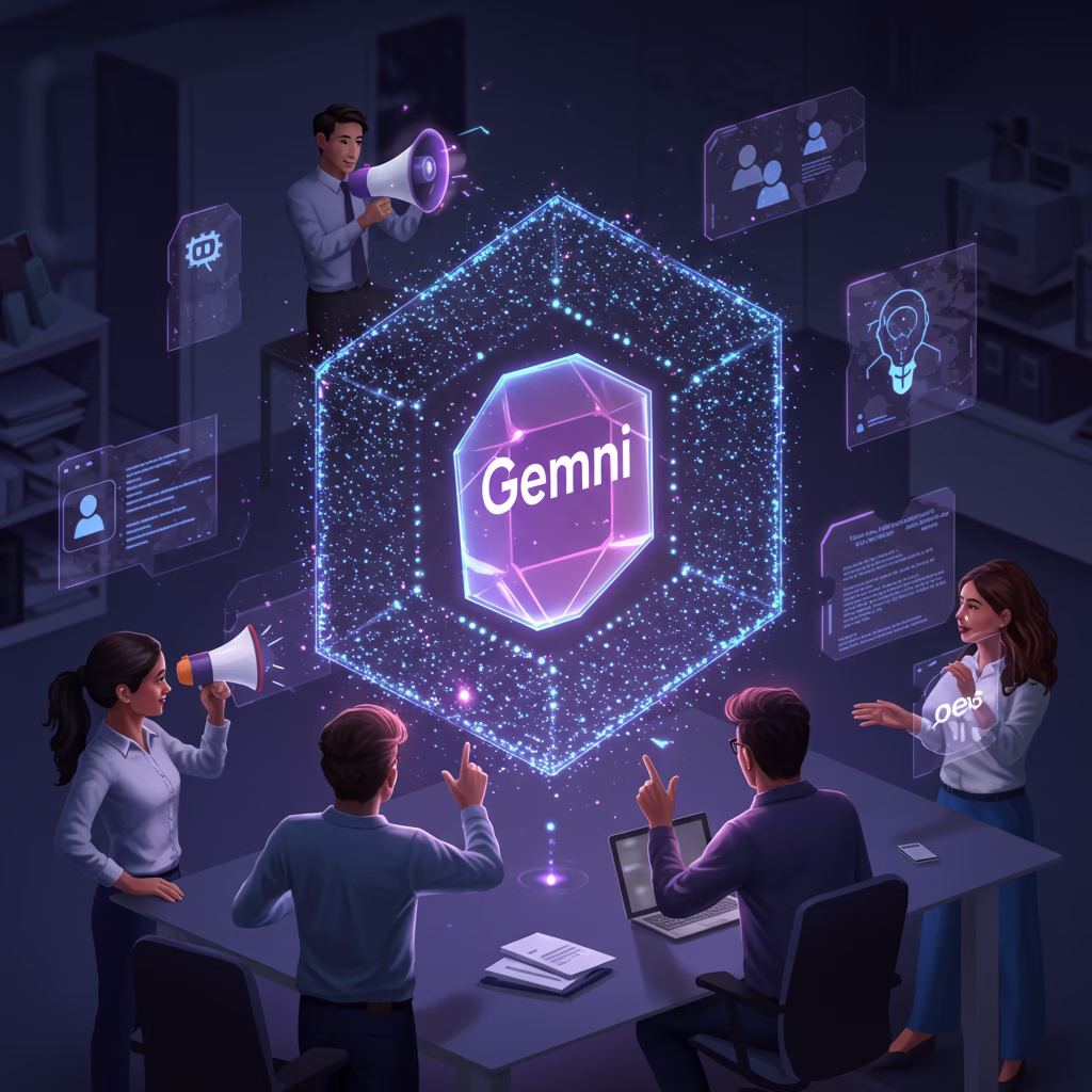 L'IA à votre service : découvrez les nouvelles Gems de Gemini pour booster l'efficacité de votre équipe