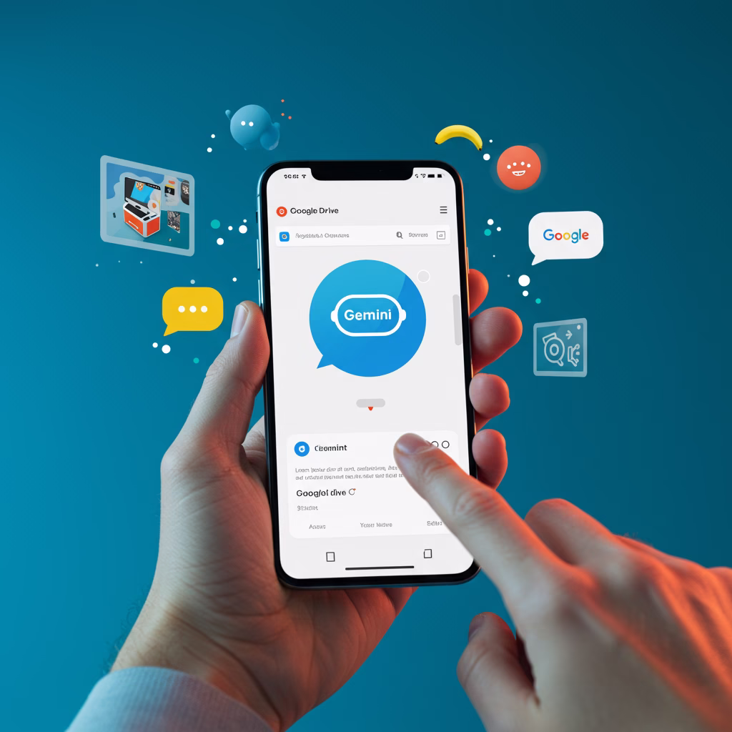 Libérez votre productivité : Gemini sur mobile, des images IA bluffantes et une gestion d'équipe simplifiée