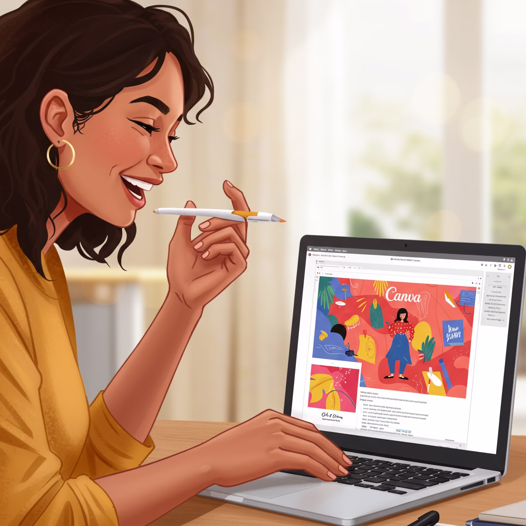 Maîtriser Canva : créez votre premier visuel en un clin d'œil
