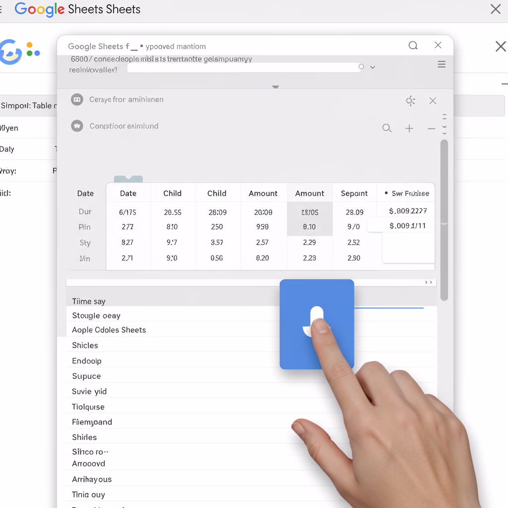 Maîtrisez Google Sheets : créez et partagez votre premier tableau clair et efficace