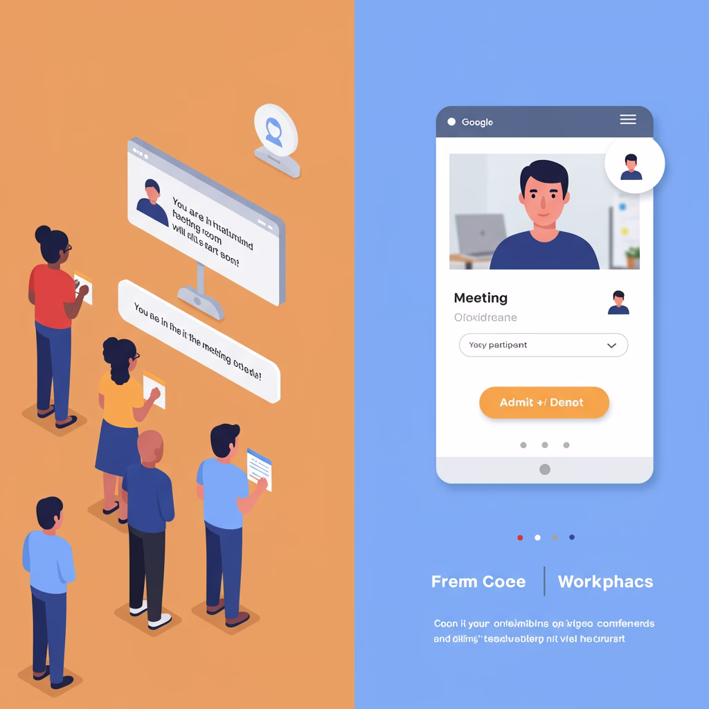 Maîtrisez vos réunions Google Meet : la salle d'attente qui change tout
