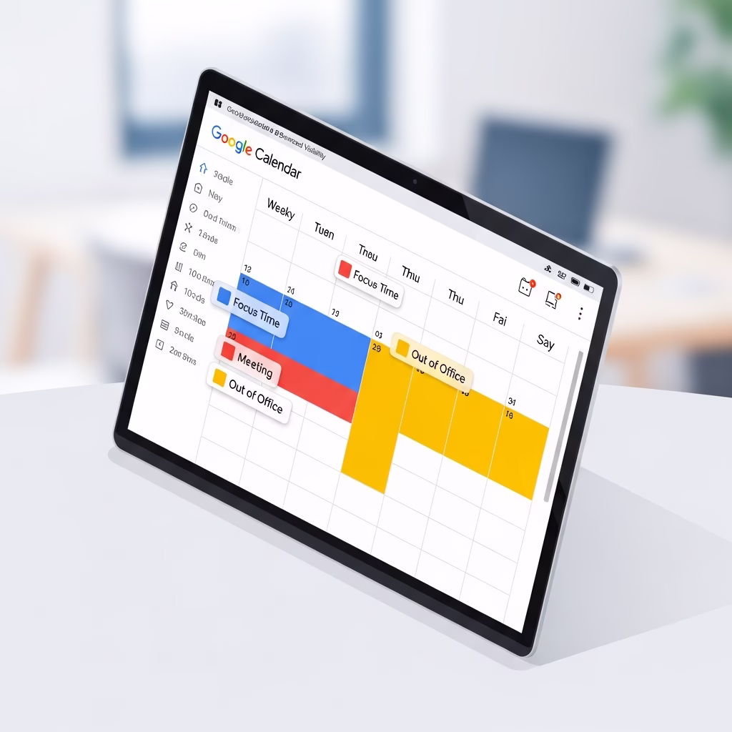 Mieux s'organiser sur Google Agenda : les libellés de couleur enfin accessibles à tous
