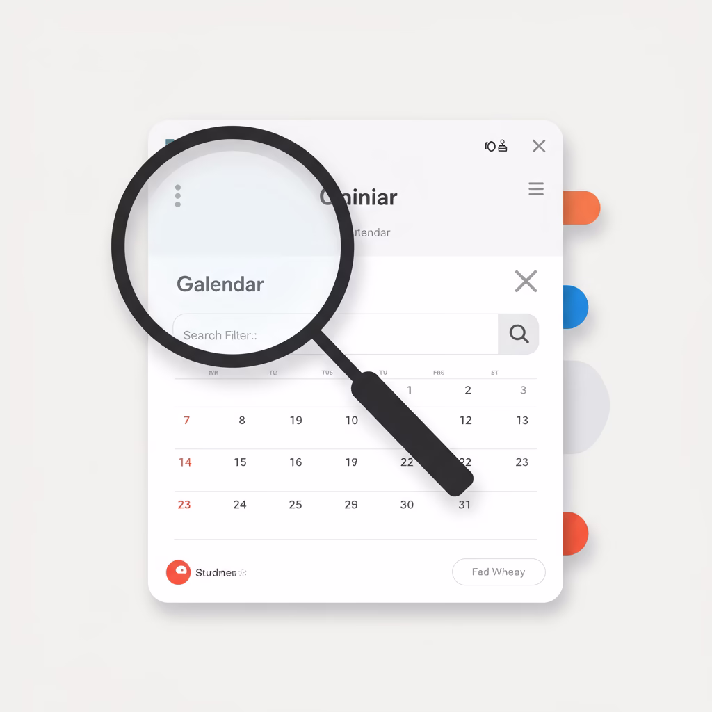 Ne perdez plus jamais un rendez-vous : maîtrisez la recherche avancée dans Google Agenda