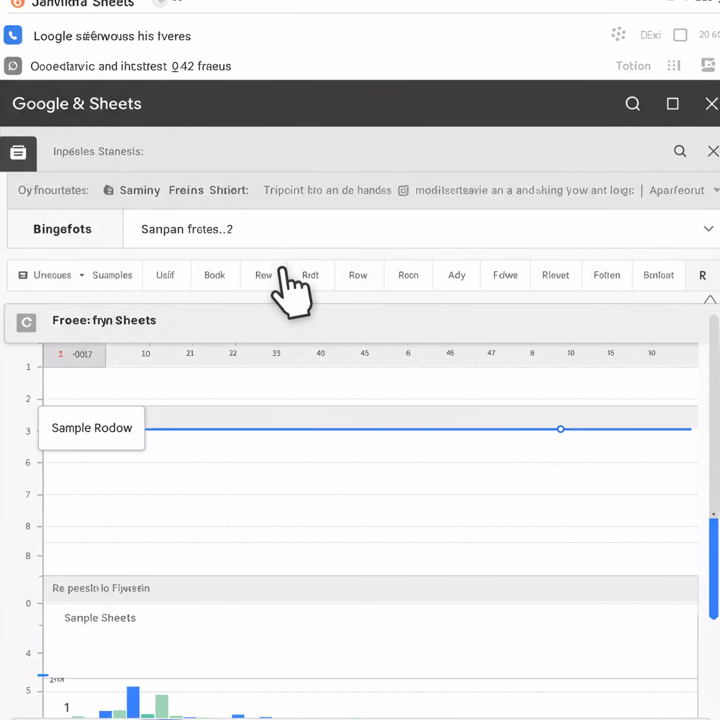 Ne perdez plus jamais vos entêtes : figer les volets dans Google Sheets