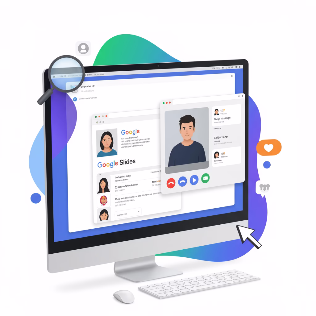 Ne perdez plus le fil : les nouveautés Google Slides et Meet qui optimisent vos réunions