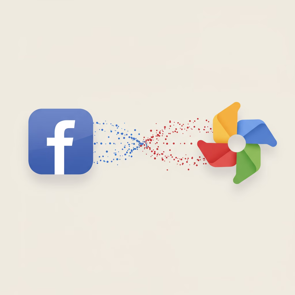 Ne perdez plus vos souvenirs : transférez toutes vos photos Facebook vers Google Photos en quelques clics