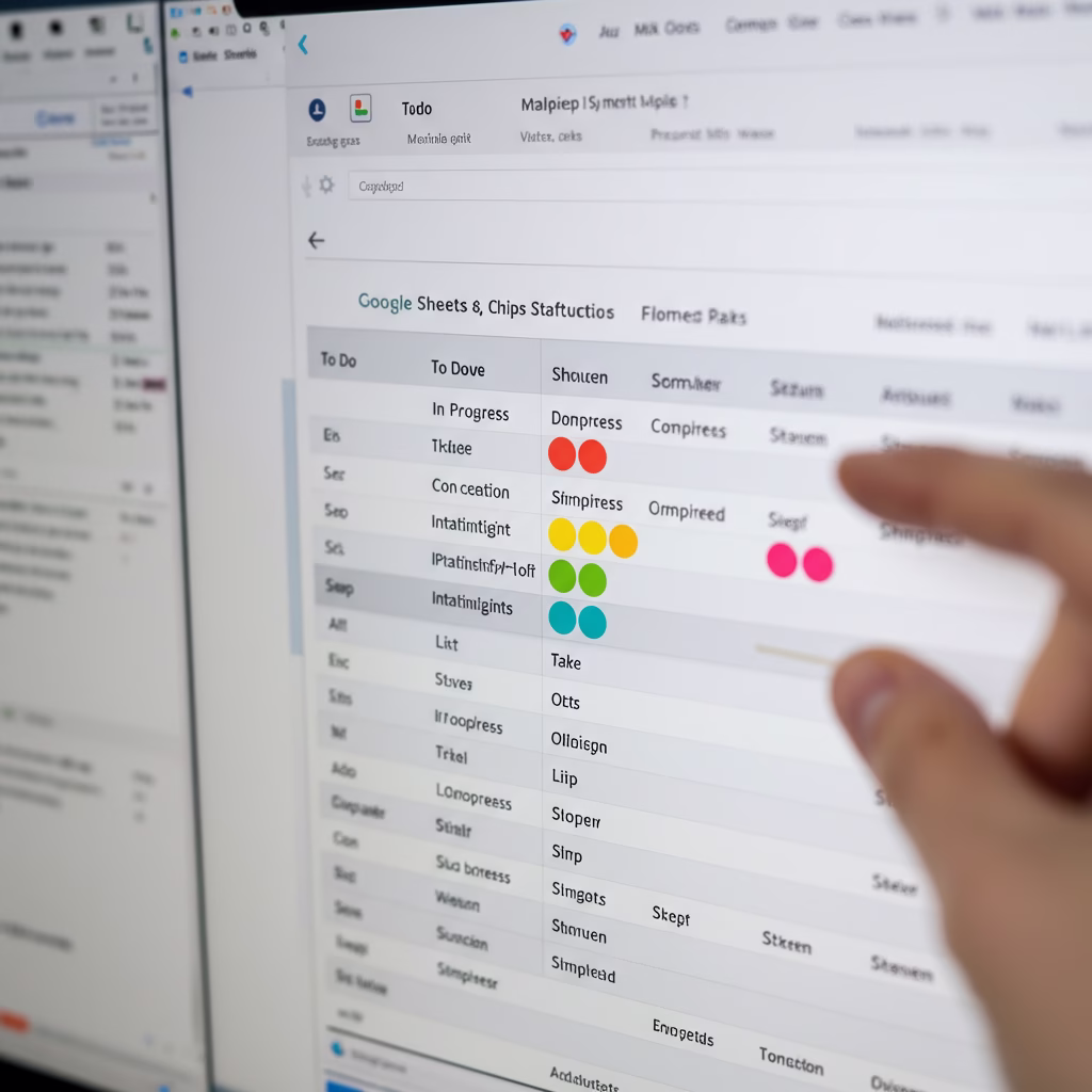 Optimisez vos Google Sheets : convertissez vos données en puces déroulantes en un clic !