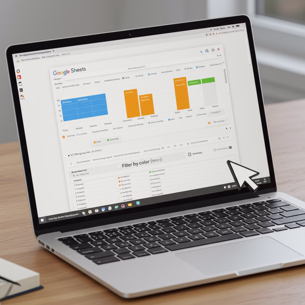 Organisez vos données : le filtre par couleur secret de Google Sheets