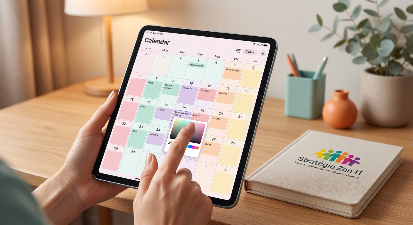 Personnalisez votre agenda avec les nouvelles couleurs de Google Agenda