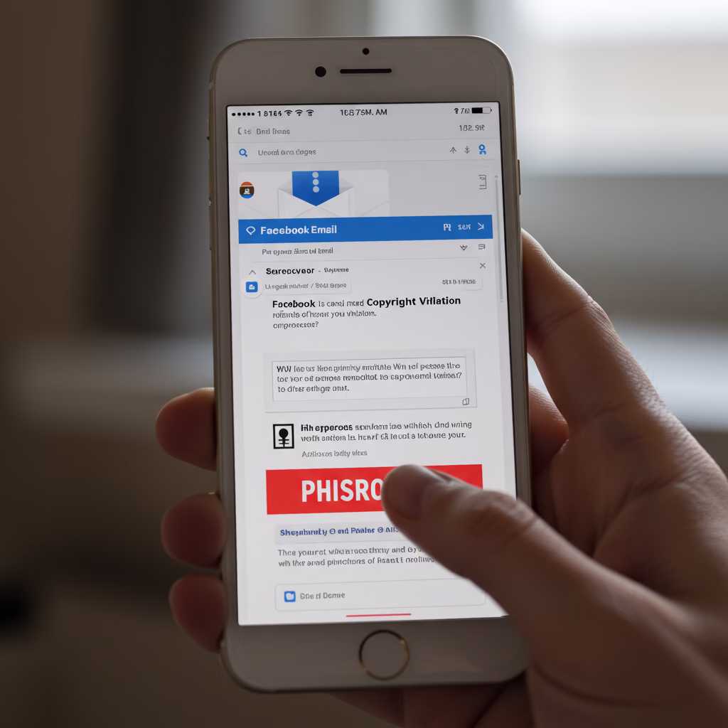 Phishing : les astuces infaillibles pour détecter les faux mails Facebook et protéger vos données